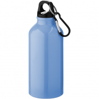 Logotrade ärikingi foto: Oregon 400 ml alumiiniumist veepudel karabiiniga