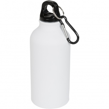 Logotrade ärikingituse foto: Oregon 400 ml matt veepudel karabiiniga