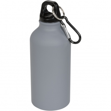 Logotrade reklaamtoote foto: Oregon 400 ml matt veepudel karabiiniga