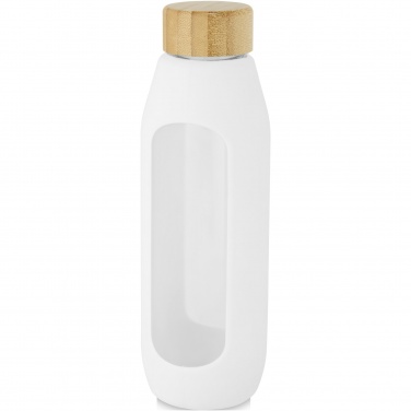 Logotrade ärikingi foto: Tidan 600 ml borosilikaatklaasist pudel silikoonkäepidemega