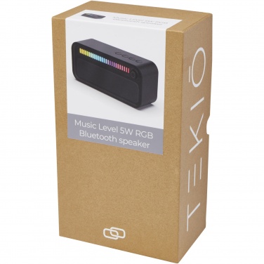 Logo trade reklaamkingi pilt: Music Level 5W RGB meeleoluvalgusti Bluetooth® kõlar