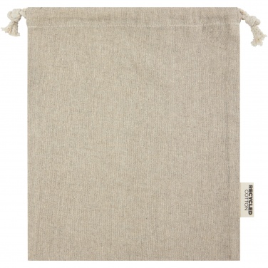 Logotrade firmakingitused pilt: Pheebs 150 g/m² GRS taaskasutatud puuvillast kinkekott keskmine 1,5L