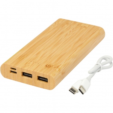 Logotrade reklaamtooted pilt: Tulda 10 000 mAh bambusest akupank