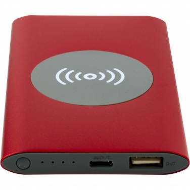 Logotrade firmakingituse foto: Juice 4000 mAh Type-C taaskasutatud alumiiniumist juhtmevaba toitepank 