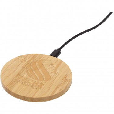 Logo trade reklaamtoote pilt: Essence 15W bambusest juhtmevaba laadimisalus