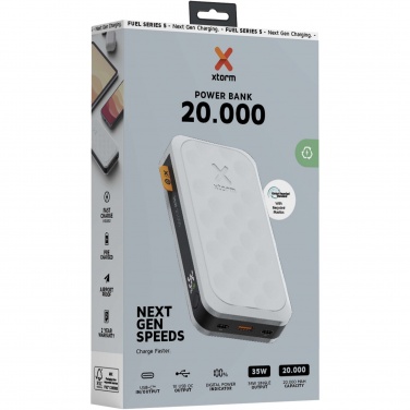 Logotrade reklaamkingituse foto: Xtorm FS520 kütuseseeria 20 000 mAh 35 W akupank
