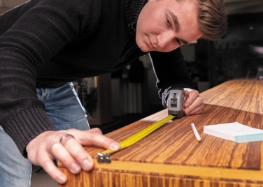 Logotrade ärikingituse foto: Karabiiniga mõõdulint