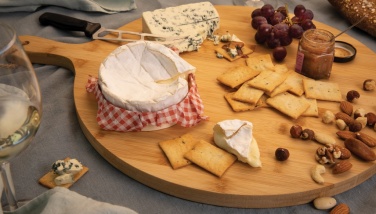 Logo trade reklaamtoote pilt: Ukiyo bambusest ümmargune serveerimislaud