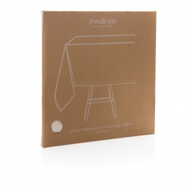 Logotrade reklaamkingi foto: Ukiyo Aware™ 180gr puuvillane laudlina 250x140cm