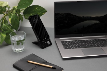 Logo trade ärikingi pilt: SnapStand RCS taaskasutatud plastist kokkupandav telefonialus