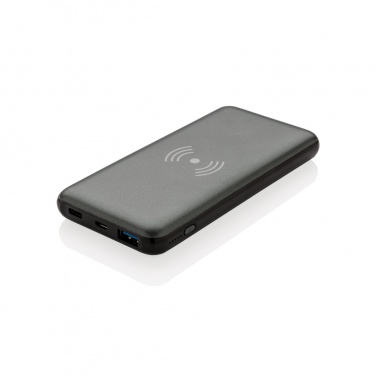 Logotrade reklaamkingi foto: 10 000 mAh kiirlaadimine 10 W juhtmeta akupank