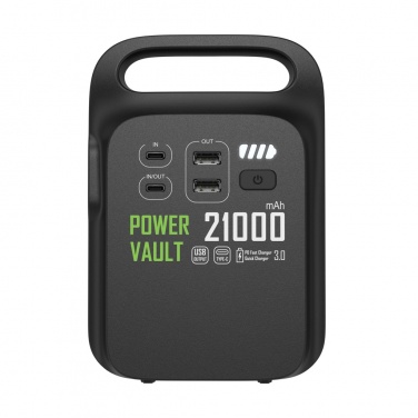 Logotrade reklaamkingi foto: Power Vault RCS rplastic 21000 mAh kaasaskantav elektrijaam