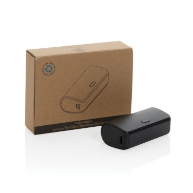 Logotrade reklaamkingituse foto: FlashCharge RCS rplastic 5000 mah kiirlaadimise akupank