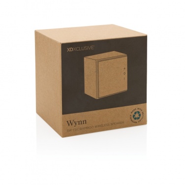 Logo trade firmakingi pilt: Wynn 5W bambusest juhtmevaba kõlar