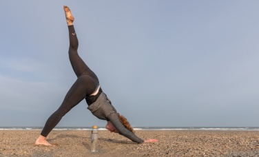 Logo trade reklaamkingi pilt: Impact boorsilikaatklaasist pudel bambusest kaanega