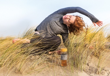 Logotrade reklaamkingituse foto: Impact topeltseinaga boorsilikaatklaasist pudel