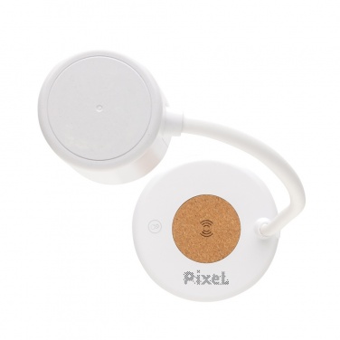 Logotrade firmakingitused pilt: Zenara RCS taaskasutatud plastikust ja korgist 15 W juhtmevaba laualamp