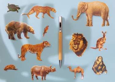 Logo trade firmakingituse pilt: Moodne bambusest pliiats