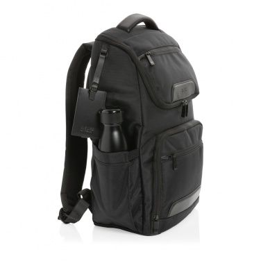 Logo trade reklaamtoote pilt: Swiss Peak AWARE™ RPET Voyager 15,6-tolline sülearvuti seljakott