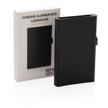 Logo trade firmakingi pilt: Standardne alumiiniumist RFID-kaardihoidja