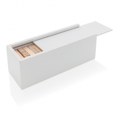 Logotrade firmakingid pilt: Luksuslik kukkuva torni puitplokkide virnastamise mäng