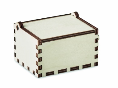 Logotrade firmakingi foto: Puidust jõulumuusika kast