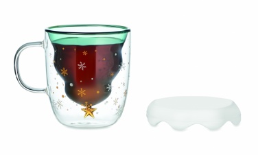 Logo trade reklaamkingituse pilt: Kaheseinaline borosilikaatkruus