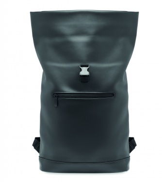 Logotrade reklaamtoote foto: Sülearvuti PU Rolltop seljakott