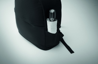 Logotrade reklaamkingituse foto: 15-tollise sülearvuti seljakott, valmistatud taaskasutatud eelkasutatud puuvillast ja taaskasutatud polüestrist, kohandatava trükilahendusega.