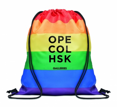 Logotrade ärikingitused pilt: Rainbow RPET nööriga kott