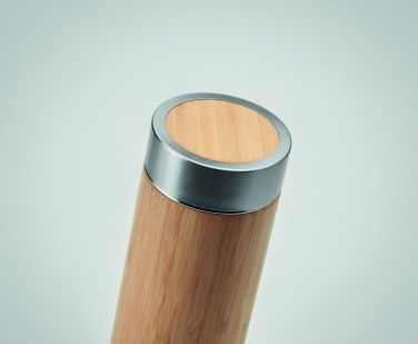 Logotrade firmakingid pilt: Bambusest topeltseintega termos 400ml