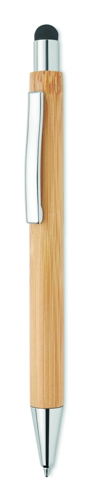Logotrade firmakingitused pilt: Bambusest pastapliiats sinise tindiga