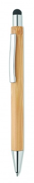 Logotrade firmakingi foto: Bambusest pastapliiats sinise tindiga