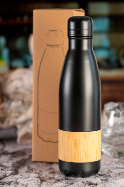 Logo trade reklaamkingi pilt: Roostevabast terasest pudel KOBE 750 ml
