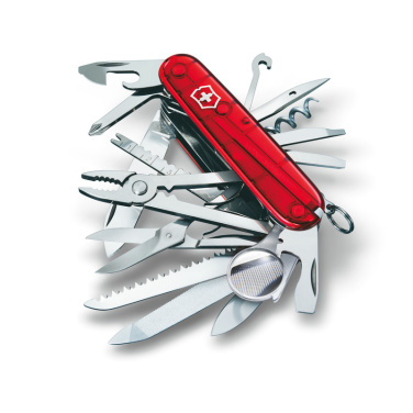 Logotrade ärikingi foto: Taskunuga SwissChamp, läbipaistev Victorinox