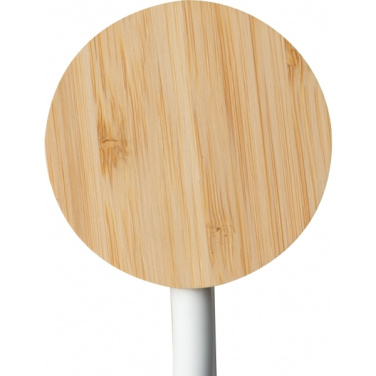 Logo trade reklaamtoote pilt: Juhtmeta laadijaga laualampTomsk