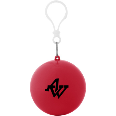 Logotrade meene foto: Xina vihmapontšo võtmehoidjaga hoiupallis