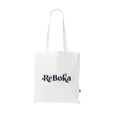 Logo trade ärikingituse pilt: Värviline ruudukott, GRS taaskasutatud puuvill (150 g/m²)
