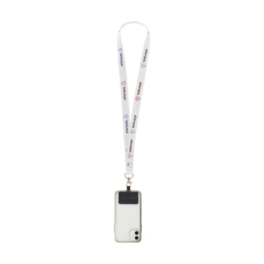 Logo trade reklaamkingi pilt: Lanyard Sublimation RPET 2 cm Patch võtmejuhtmega