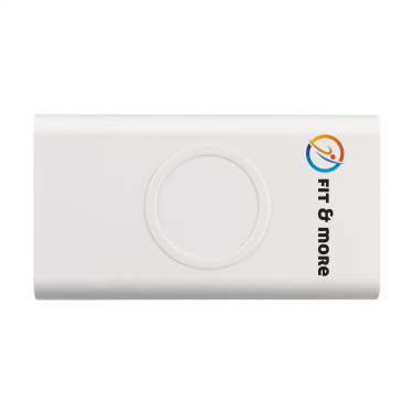 Logo trade reklaamkingi pilt: Juhtmeta Powerbank 8000 C juhtmevaba laadija