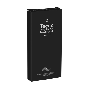 Logotrade reklaamtoote foto: Tecco GRS Recycled Alu Powerbank 5000 välislaadija