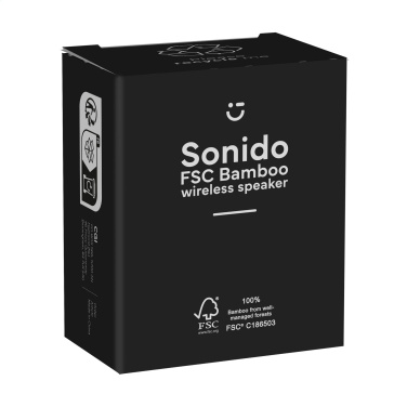 Logo trade meened foto: Sonido 5W bambusest juhtmevaba kõlar