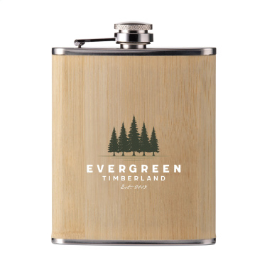 Logo trade ärikingitused foto: Hipflask Bamboo 200 ml joogipudel