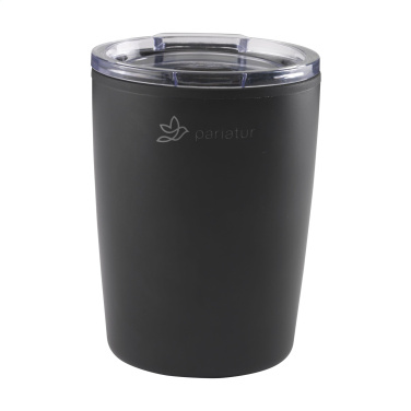 Logo trade reklaamkingituse pilt: Espresso-to-Go kruus RCS taaskasutatud terasest 170 ml