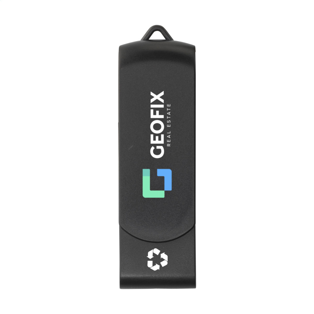 Logotrade reklaamkingitused pilt: USB Twist Recycle 16 GB