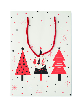 Logo trade reklaamkingi pilt: Suur paberkinkekott BOSSA