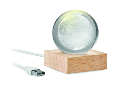 Logotrade reklaamkingitused pilt: LED-klaasist kera Globe