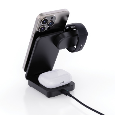 Logotrade ärikingid pilt: Urban Vitamin Arcadia RCS plastikust 15W 3in1 magnetiline laadija