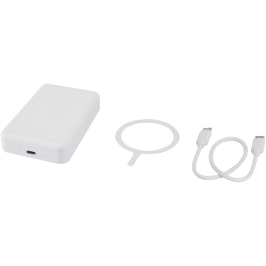 Logo trade meened foto: Acrab 10 000 mAh 15W magnetiline juhtmevaba varupank 20W PD-ga - valmistatud taaskasutatud plastist