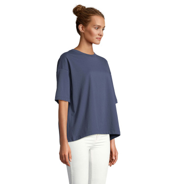Logo trade reklaamkingi pilt: BOXY WOMEN OVERSIZE T-SÄRK